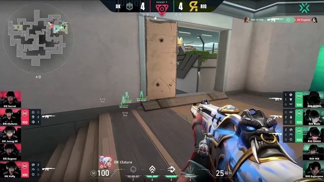 This is how close round ends in KOREAN VALORANT смотреть онлайн