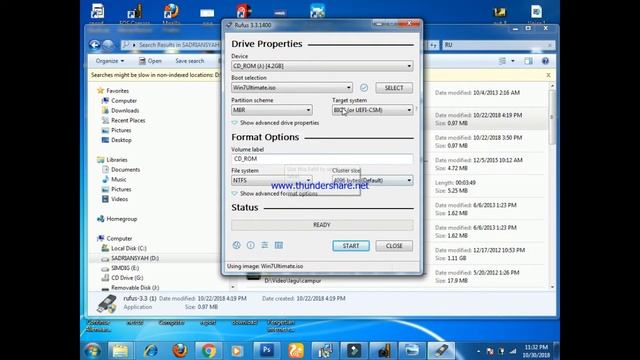 cara membuat bootable win 7 mengunakan rufus 3,3 смотреть онлайн