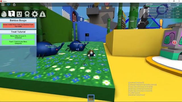 Bamboo Boogie Quest with a bigger honey jar! Bee Swarm Simulator | Roblox смотреть онлайн