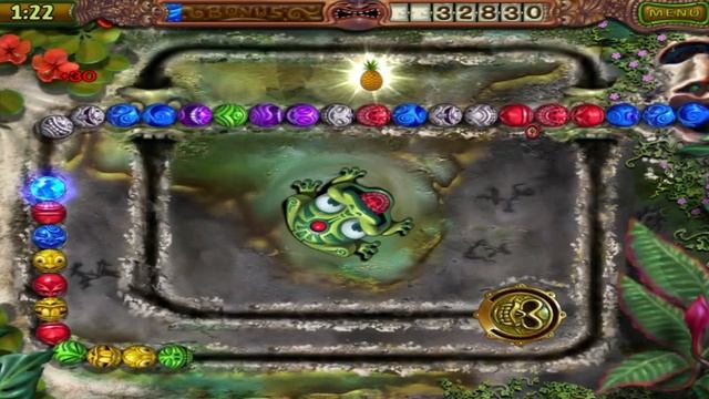 Zuma's Revenge! - Challenge (Beginner) Mettle of the Monkey - Level 8 смотреть онлайн