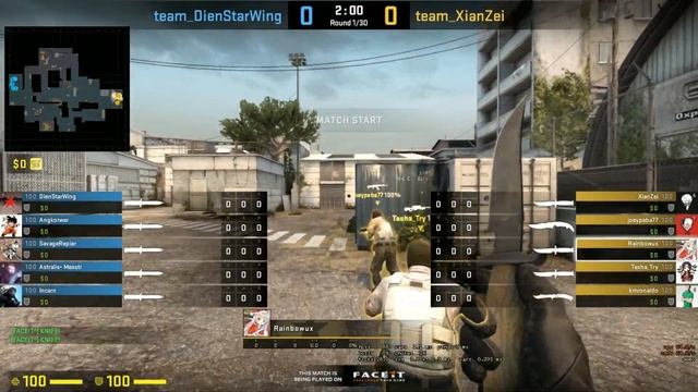 Aimbot+ Walling on Faceit смотреть онлайн