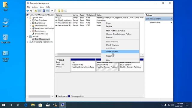 How To Extend C Drive Size // How to Increase Disk Space In Windows 10, 8, 7 Without Formatting смотреть онлайн