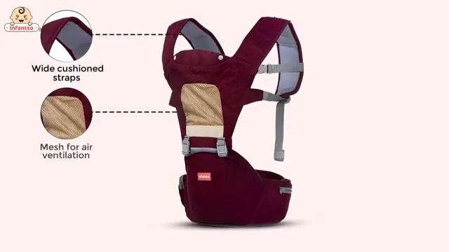 INFANTSO 4 in 1 Adjustable hip seat baby Carrier Baby Carrier смотреть онлайн