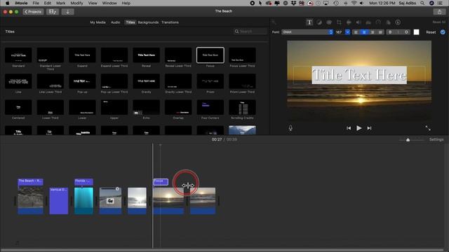 How to Add Text in iMovie смотреть онлайн