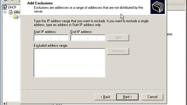 Installation og konfiguration af DHCP server Windows Server 2003 смотреть онлайн