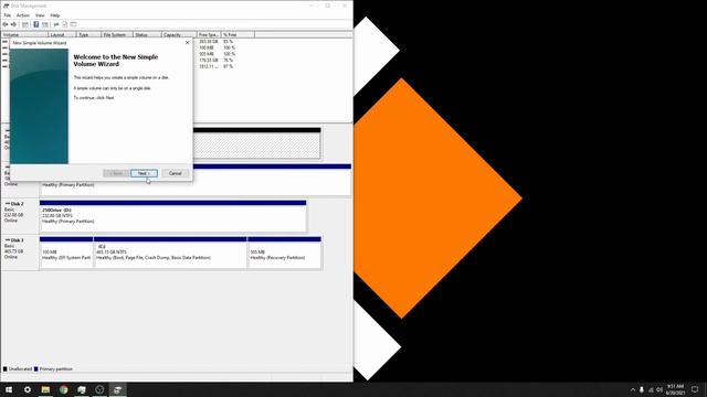 Format or Partition a Storage Device (HDD or SSD) Using Windows 10 смотреть онлайн