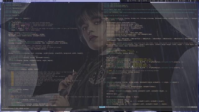 dwm is a bit too minimal | featuring tolerable audio with a bugs writer style background смотреть онлайн