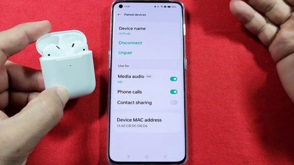 Andropods Free Airpods App for Android Phones - Basic Features - Oneplus 11 Phone