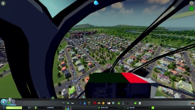 Cities: Skylines City Copter Alpha! - OLD LONDINIUM CHOPPER TOUR смотреть онлайн