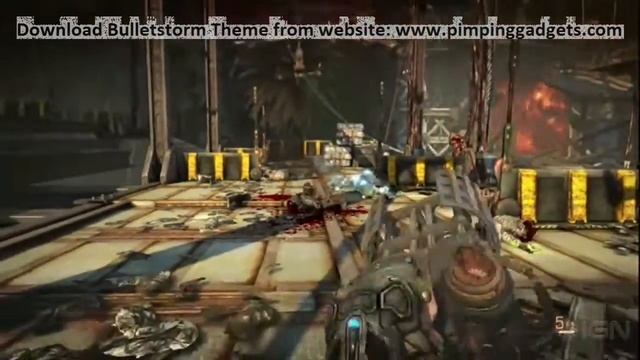 Bulletstorm Demo - E3 2010 + EXCLUSIVE Windows 7 Theme Link смотреть онлайн