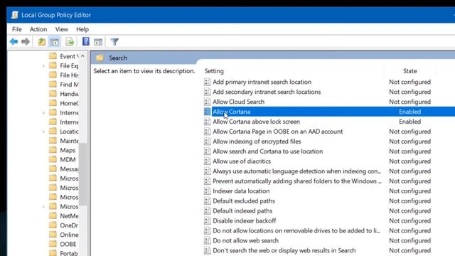 How to remove Cortana from Windows 10 completely | Using Group Policy Editor смотреть онлайн