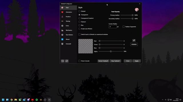 How to fully customise taskbar on Windows 10 + Windows 11 (No RainMeter) смотреть онлайн