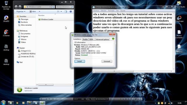ACTIVACION DE WINDOWS SEVEN ULTIMATE смотреть онлайн