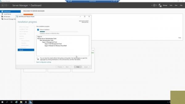 How to install Hyper v in windows server 2019 #Hyper-v-installation