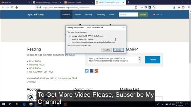 How to Install XAMPP Server on Windows 10 Or Windows 8 || XAMPP Server installation on Windows 10 смотреть онлайн