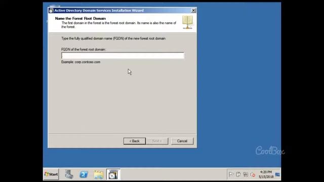 Setting up Active Directory in Windows Server 2008 R2 смотреть онлайн