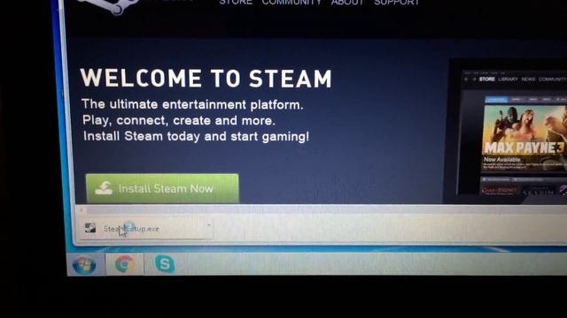 Install Steam on Windows! смотреть онлайн