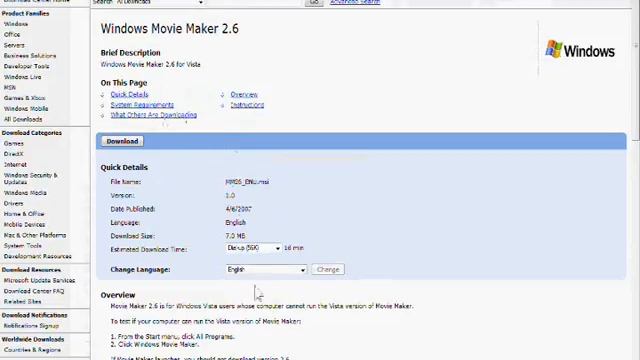 How to get Windows Movie Maker For Windows 7/ Vista смотреть онлайн