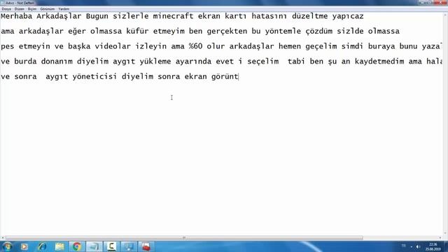 Minecraft %60 (Bad Video Card Drivers ) hatası çözümü смотреть онлайн