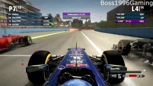 F1 2012 (PC) - My submission for @RyanL83's Overtake Of The Week Series смотреть онлайн