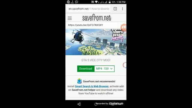 You can download these 2 ways to video from YouTube. смотреть онлайн