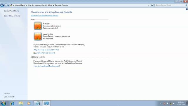 Windows 7 Parental Controlss смотреть онлайн
