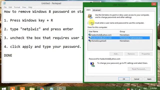 how to remove windows password on start up смотреть онлайн