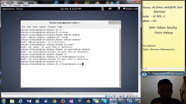 Perintah Dasar Linux Debian 7 смотреть онлайн