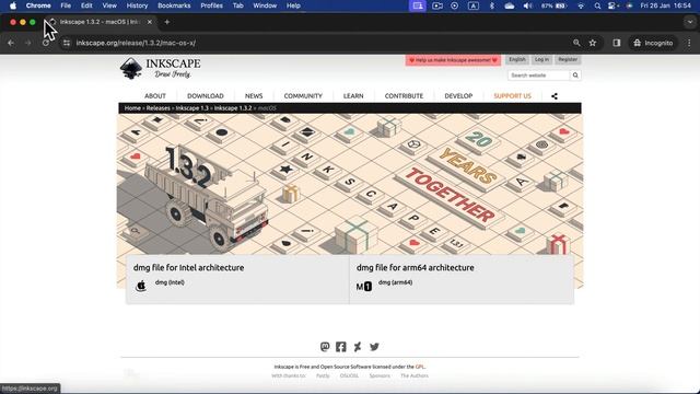 How to Download and Install Inkscape on Mac for Free смотреть онлайн