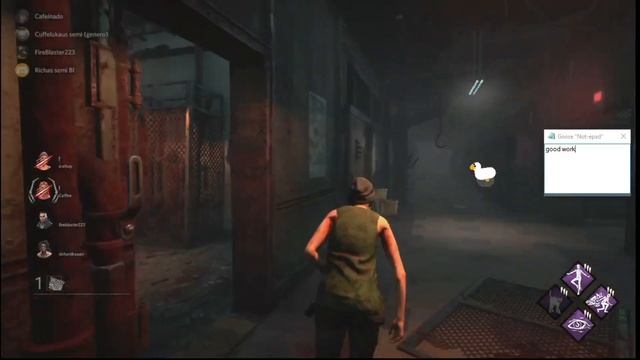 dead by dalight- com um ganso atrapalhando[Desktop Goose] смотреть онлайн