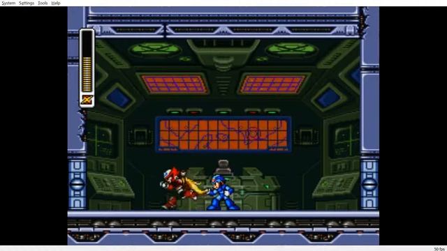 SNES bsnes Mega Man X 3 смотреть онлайн