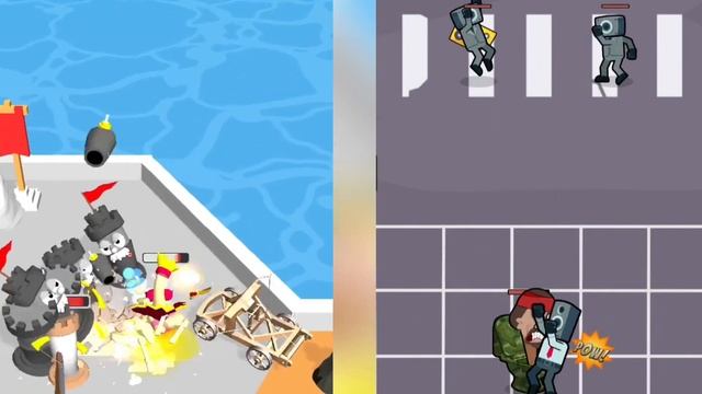 Merge Chess Queen Run VS Merge Skibidi War VS Kamera Monster Toilet Battle Gameplay Max Level смотреть онлайн