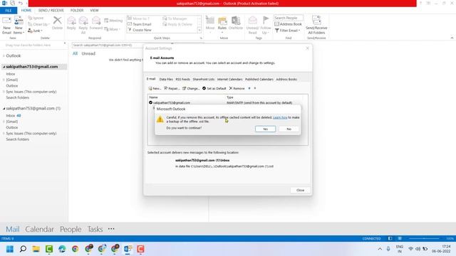 Remove or delete an email account from Outlook | how to remove mailbox from outlook смотреть онлайн