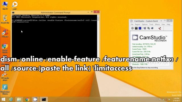 DOTNET 3.5 for windows 8/10 without internet смотреть онлайн