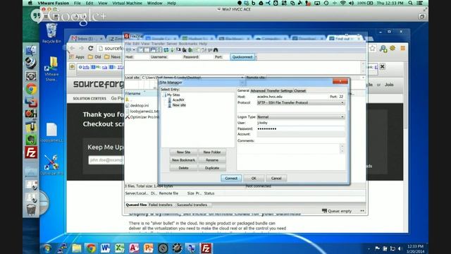 CISS 100 FileZilla FTP Acadnx Configuration смотреть онлайн