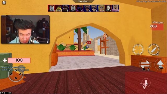 Is Playing MOBILE on a MONITOR hacking? (Roblox Arsenal) смотреть онлайн