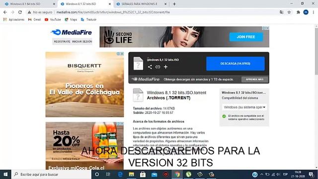 DESCARGAR WINDOWS 8.1 PARA 32 Y 64 BITS смотреть онлайн