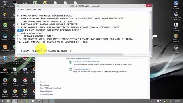 CARA SHARE WIFI DENGAN SSH UNTUK WINDOWS 7, 8, DAN 8 1 смотреть онлайн