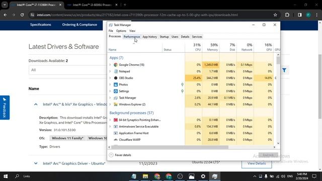 How To Update Intel Iris Xe Graphics Driver | Download Intel Iris Xe Latest Graphics Driver 2024