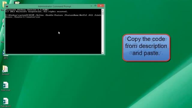 Installing .Net Frame Offline In Windows 8 & 8.1 смотреть онлайн