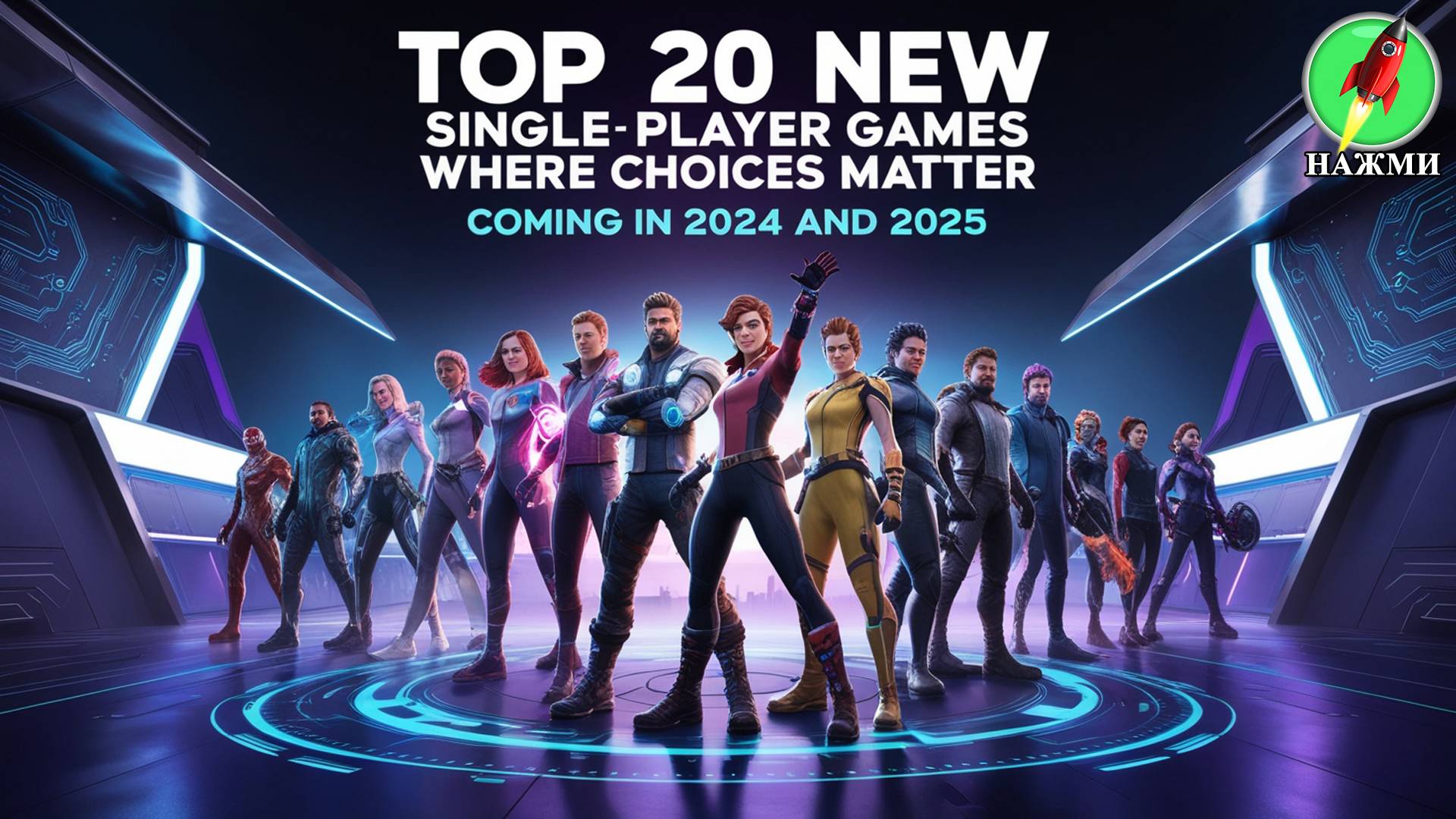 ТОП-20 НОВЫХ ОДИНОЧНЫХ ИГР которые выйдут в 2024 и 2025 годах смотреть онлайн