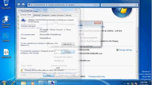 5.5 Adding a Windows 7 Computer to the Domain смотреть онлайн
