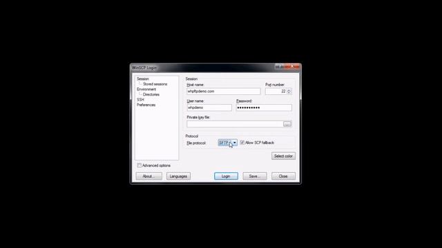Review hosting - webhostingpad - SFTP WinSCP FTP Client смотреть онлайн