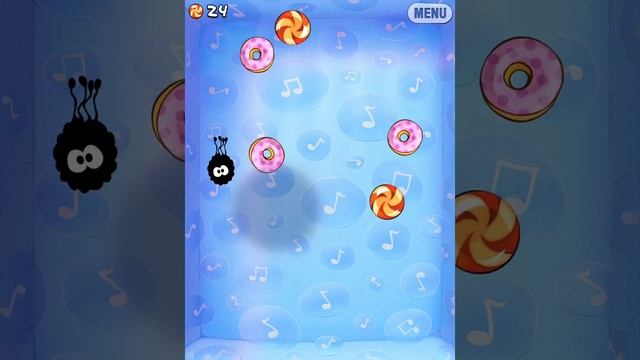 Cut The Rope Candy Feast Apptivity Gameplay (even though you can't see the Apptivity) смотреть онлайн