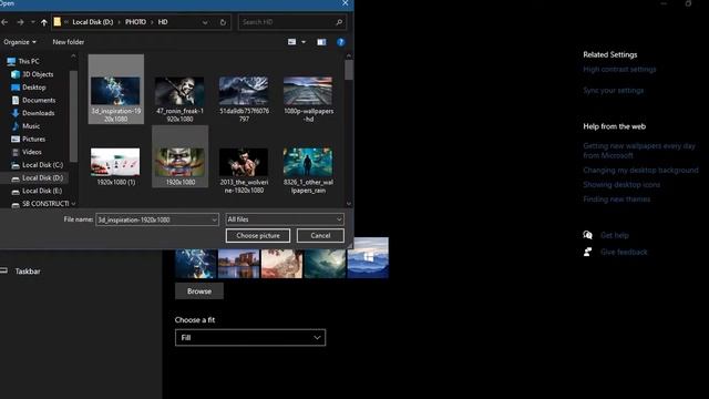 How to Change Desktop Background Windows 10 смотреть онлайн
