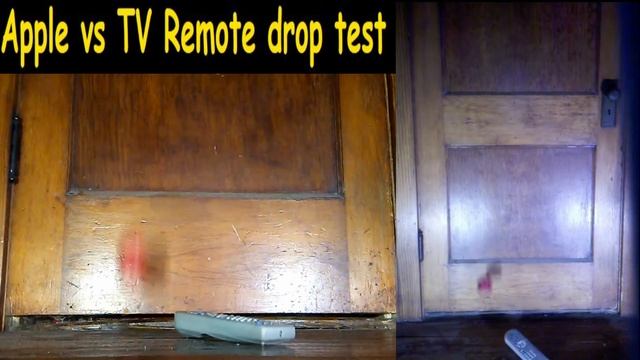 Apple vs TV Remote drop test смотреть онлайн