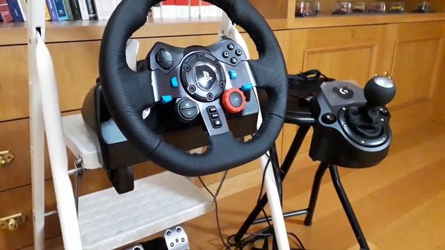 Logitech G29 Driving Force + Shifter Review- PT смотреть онлайн