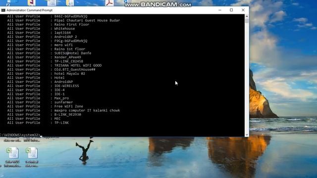 how to look password of a connected wifi with the help of PC смотреть онлайн