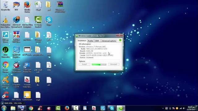 DOWNLOAD ACTIVAR WINDOWS 7 loader indir смотреть онлайн