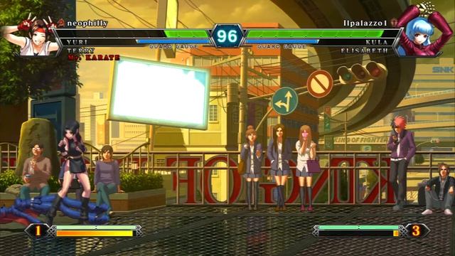 The King of Fighters XIII Online Match me vs Neophilly Part 2 смотреть онлайн